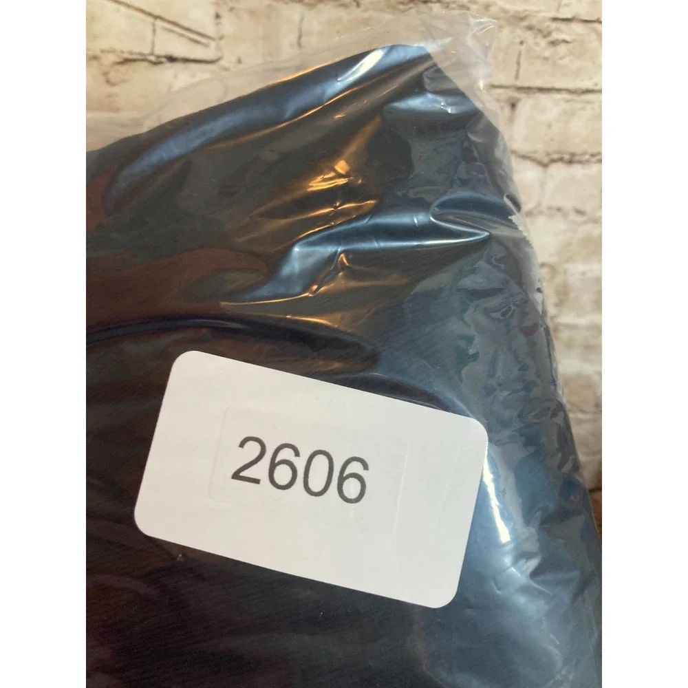 Vintage Jewel Queen Silk Chiffon Maxi Dress Womens 8 Black Grunge Whimsigoth - Picture 10 of 12